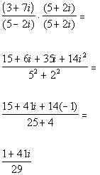 Example of writing numbers in standard form