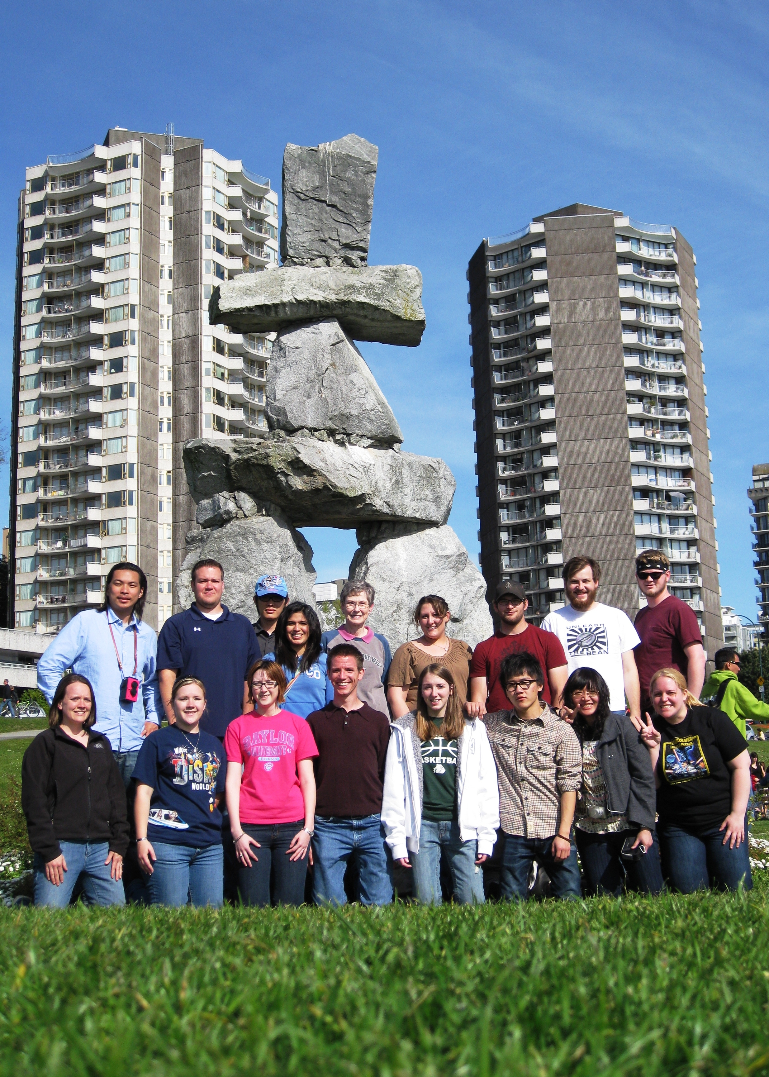 Students on trip