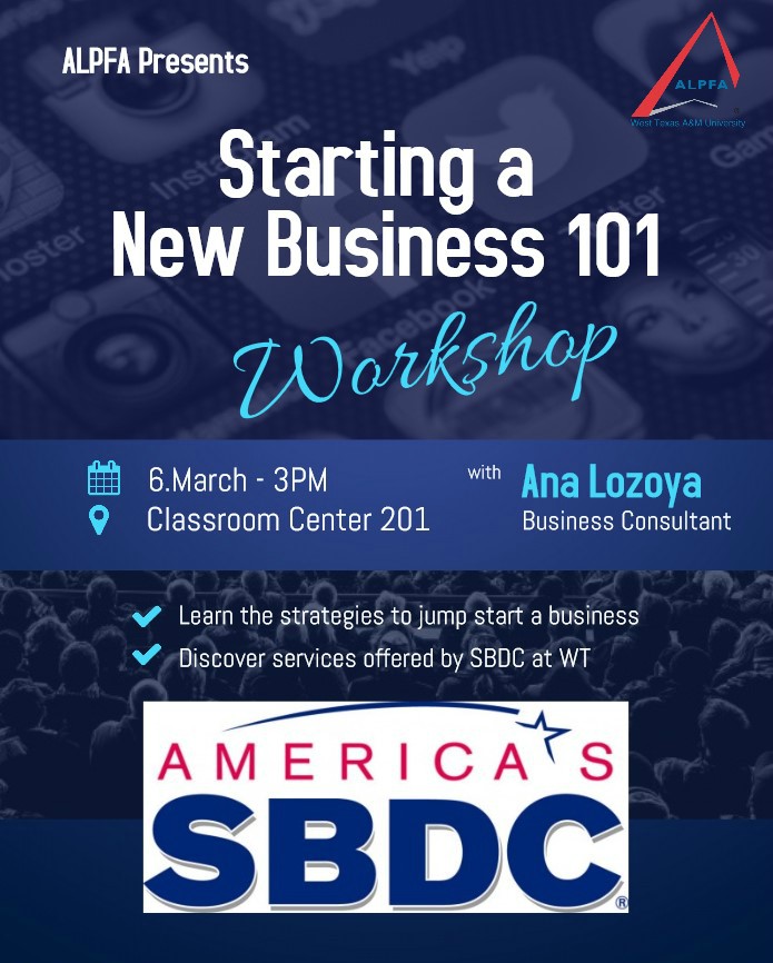 Starting a New Business 101 Workshop
