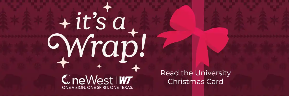 It's a Wrap! University Christmas Card Banner