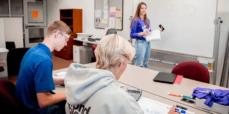 Students Being Tutored