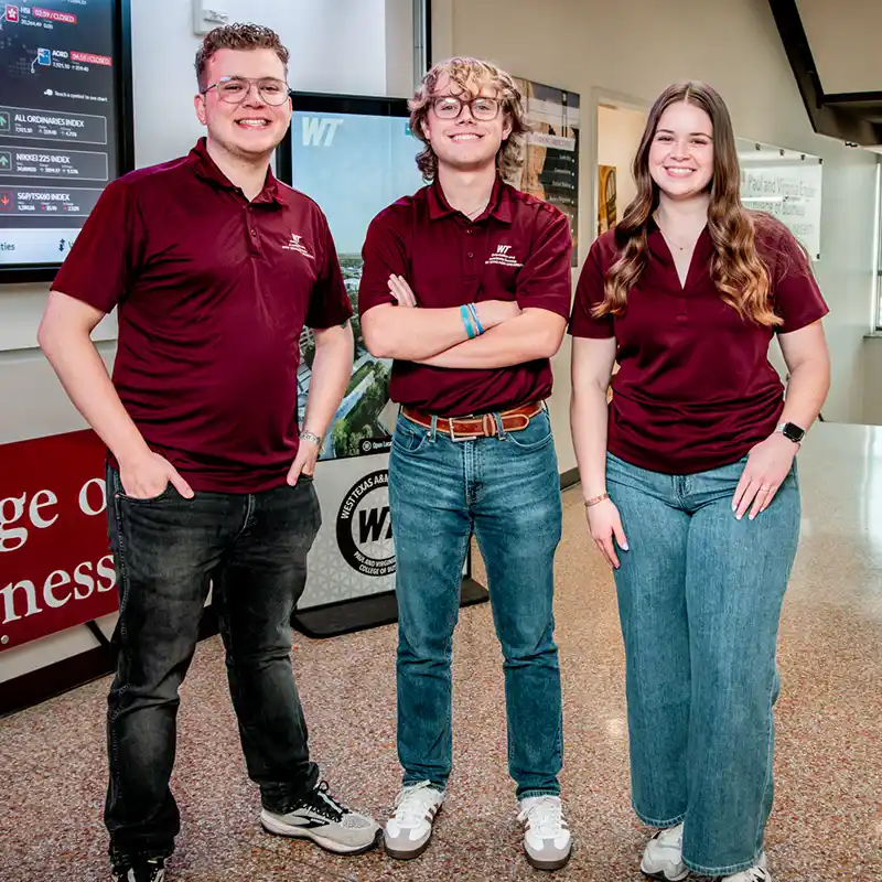 Paul and Virginia Engler College of Business Students