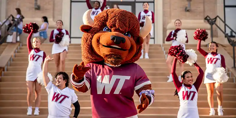 Bucky and WT Spirit Squad