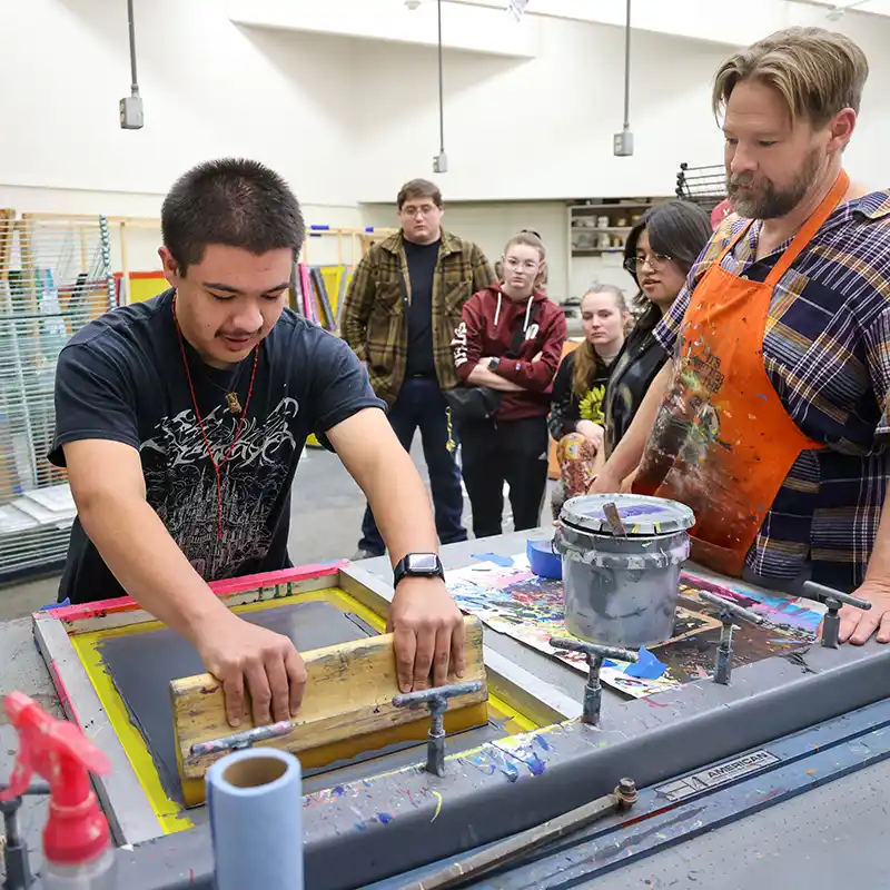 WT Printmaking Class