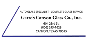Garre's Canyon Glass Co.  Sponsor Logo