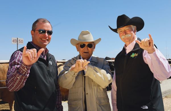 Ben Weinheimer, Paul Engler and Dr. Kevin Pond