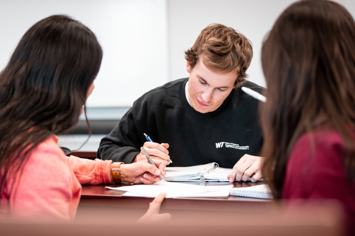 Students Studying