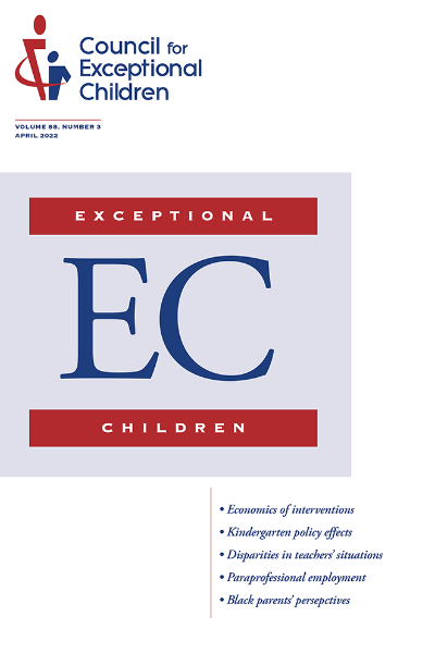 Exceptional Children Journal