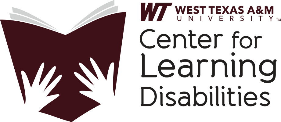 WTAMU Center for Learning Disabilities Logo 