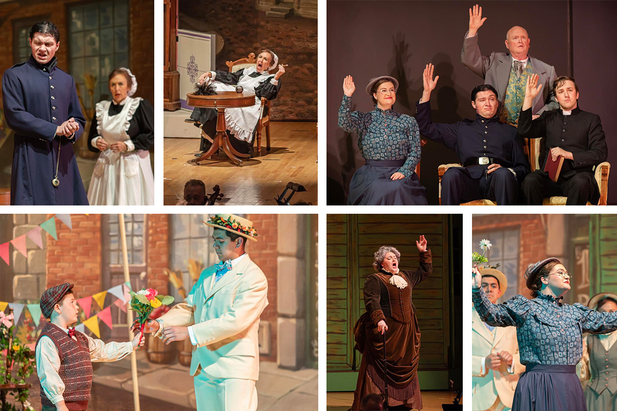 Albert Herring Opera Photo Collage