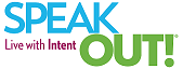 SPEAK OUT logo