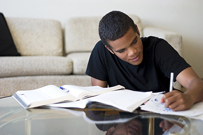 student-studying-coffee-table