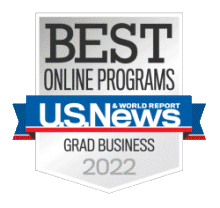 US News Badge for Grad Business Programs