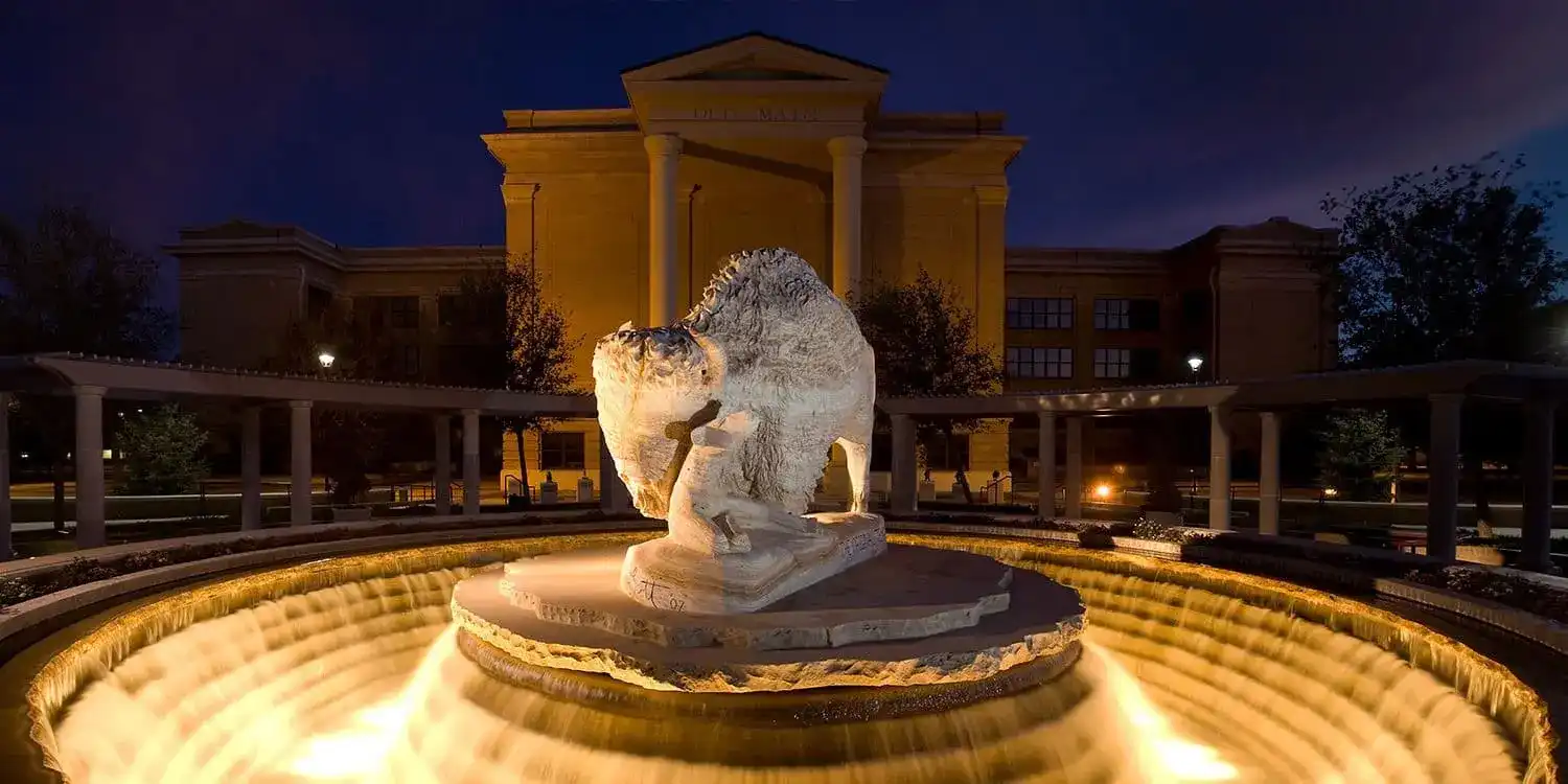 WT Campus Fountain