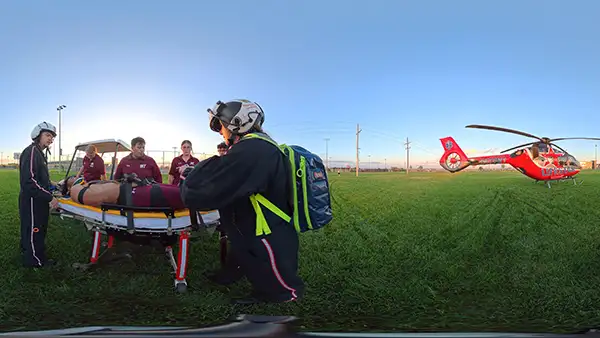 Buffalo Vision Medevac Helicopter 
