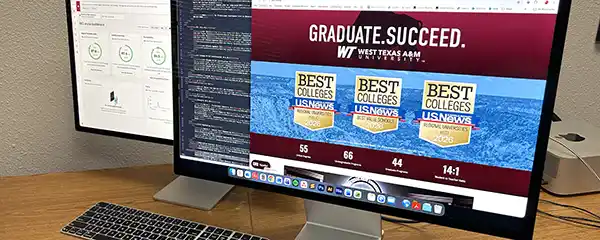Web Development Displays