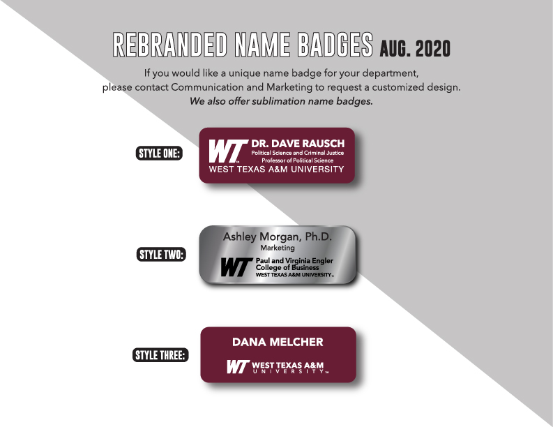 Print Shop Orders WTAMU