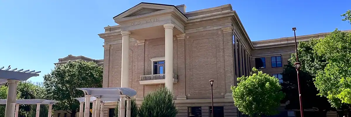 WT North Side of Old Main