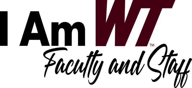 I Am WT Faculty and Staff Logo
