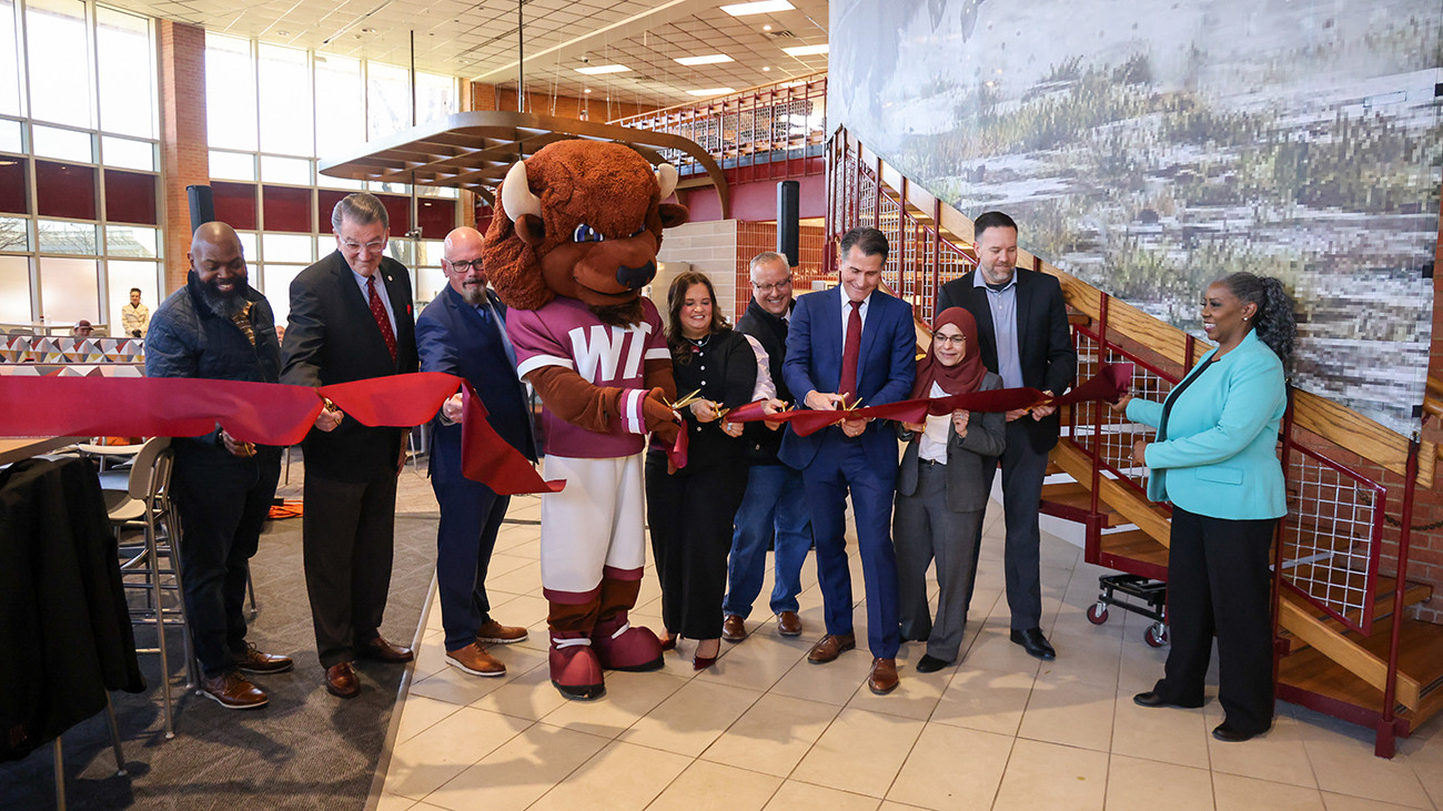 Caf Ribbon Cutting