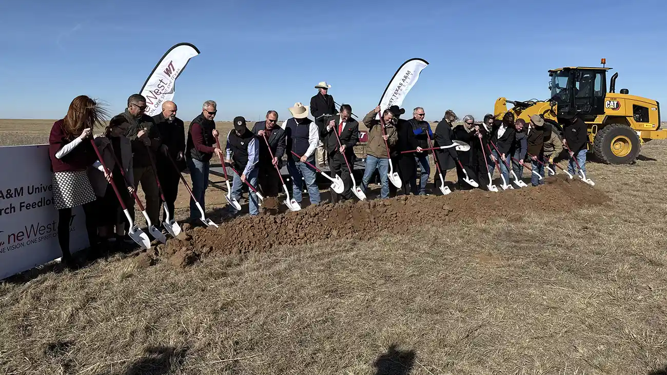 Research Feedlot Complex Groundbreaking