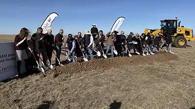 Research Feedlot Complex Groundbreaking