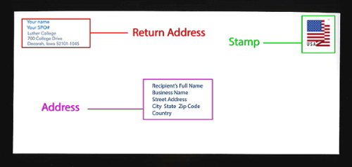 how to address and envelope  