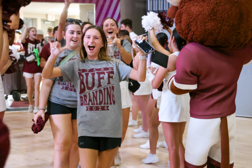 Students at Buff Branding