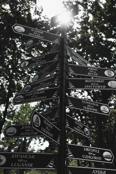 Directional Sign