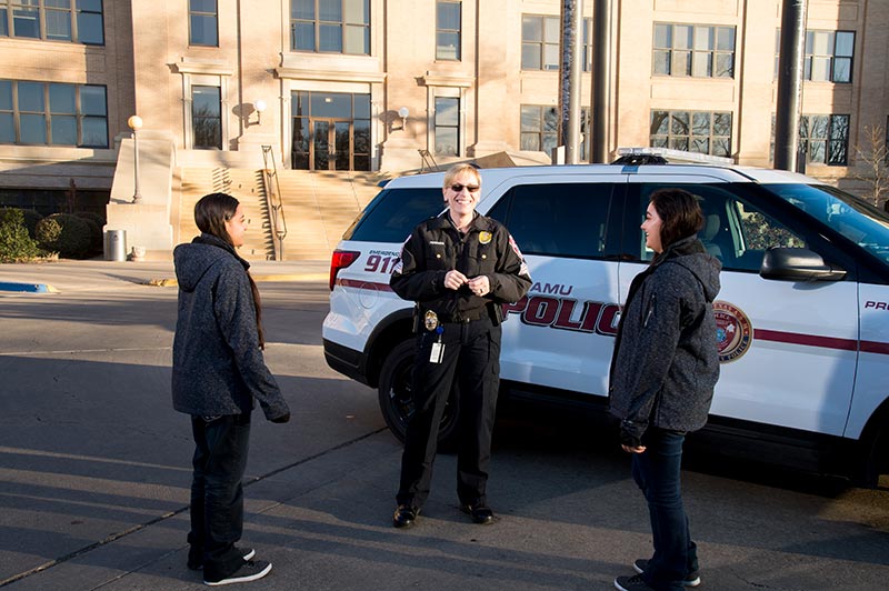 WTAMU Police officer