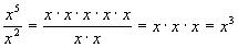 dividing exponents