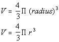 volume shpere