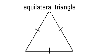 equilateral triangle