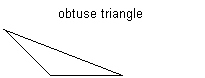 obtuse triangle