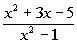 rational expression