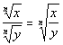 quotient rule