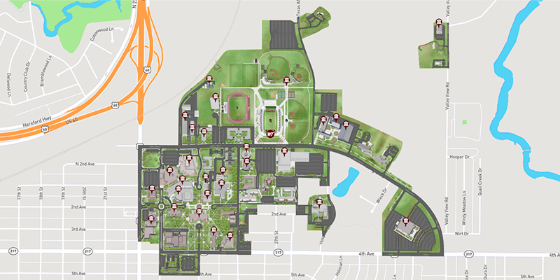 campus map