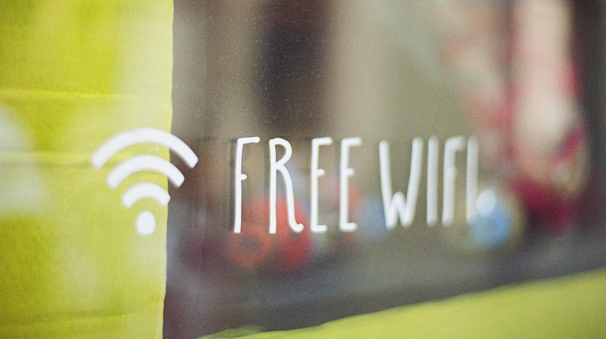 Image of a free WiFi sign