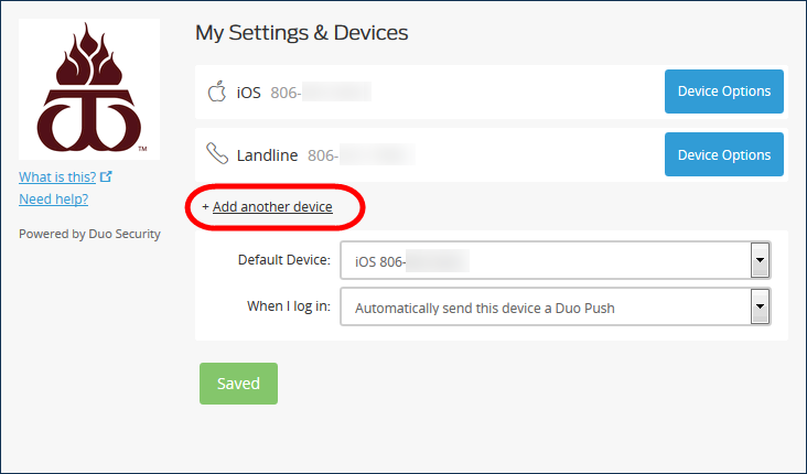Screenshot illustrating associated text