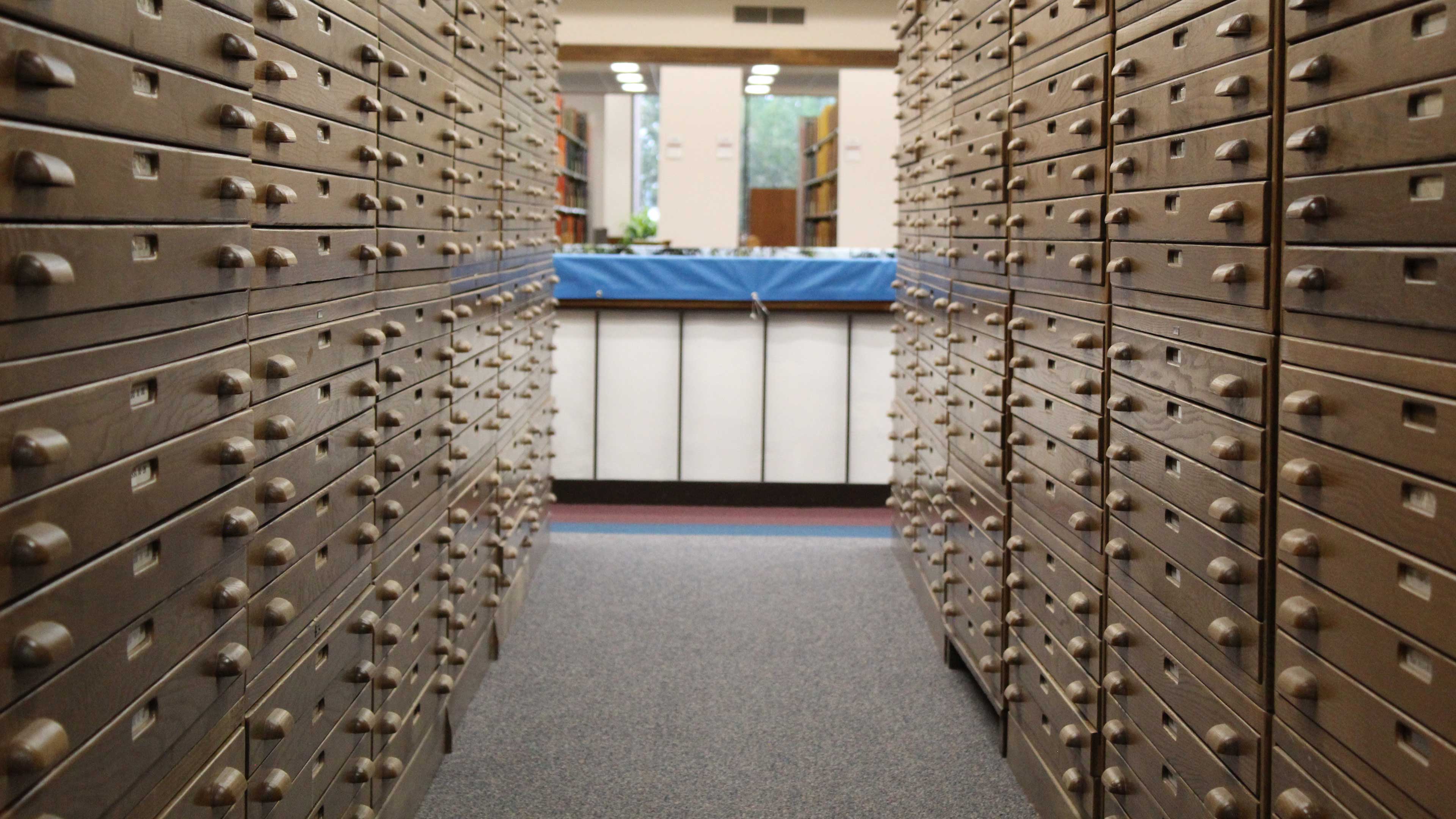 Map drawers within government documents