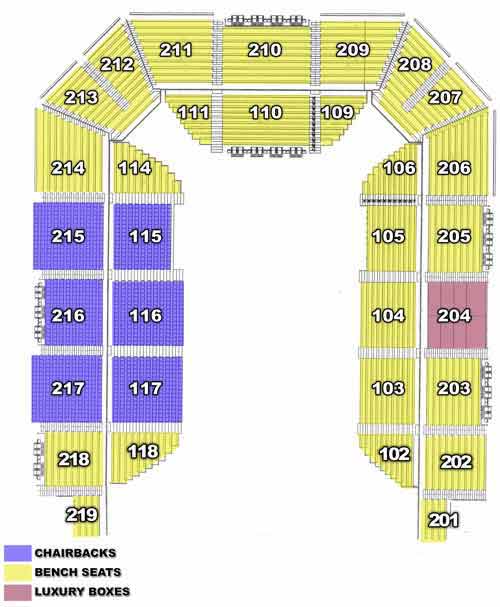 Amarillo Civic Center Seating Chart