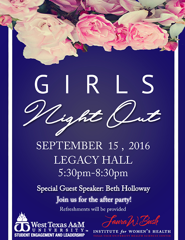 Girl's Night Out Flyer