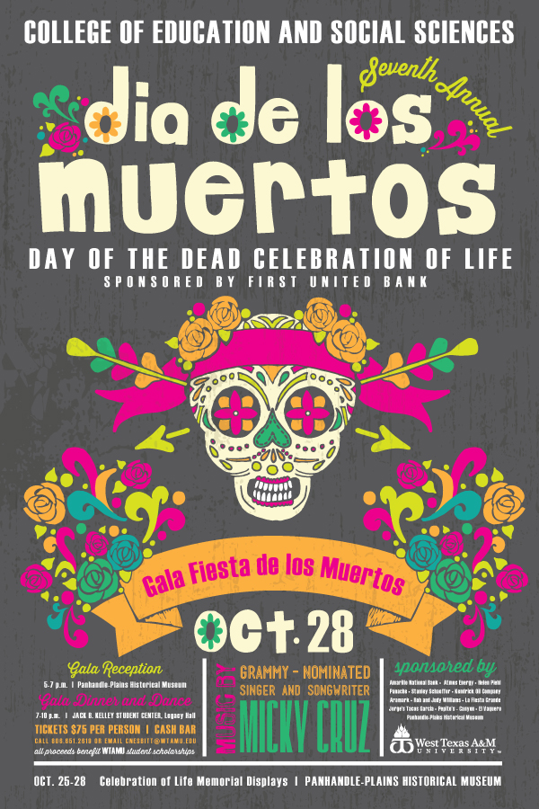 Dia De Los Muertos Flyer
