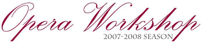West Texas A&M University Opera Workshop
