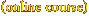 (online course)