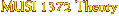 MUSI 1372 Theory 